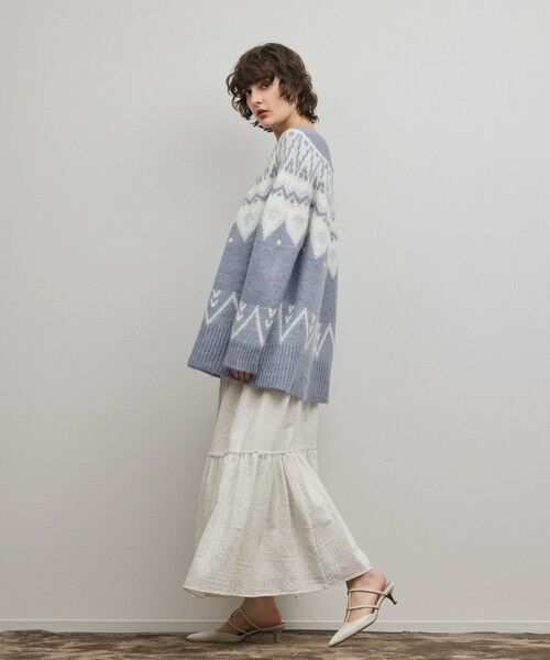 GRACE CONTINENTAL / グレースコンチネンタル ニット・セーター | フェアアイルニットトップ | 詳細8