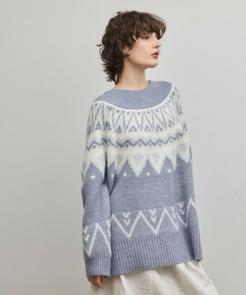 GRACE CONTINENTAL / グレースコンチネンタル ニット・セーター | フェアアイルニットトップ | 詳細9
