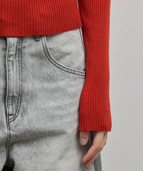 GRACE CONTINENTAL / グレースコンチネンタル ニット・セーター | スクエアリブニットトップ | 詳細15