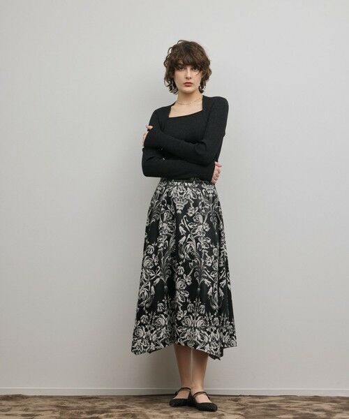 GRACE CONTINENTAL / グレースコンチネンタル ニット・セーター | スクエアリブニットトップ | 詳細18