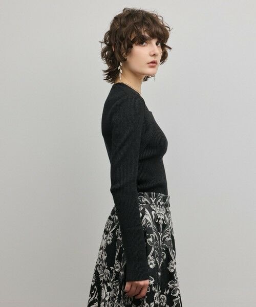 GRACE CONTINENTAL / グレースコンチネンタル ニット・セーター | スクエアリブニットトップ | 詳細21