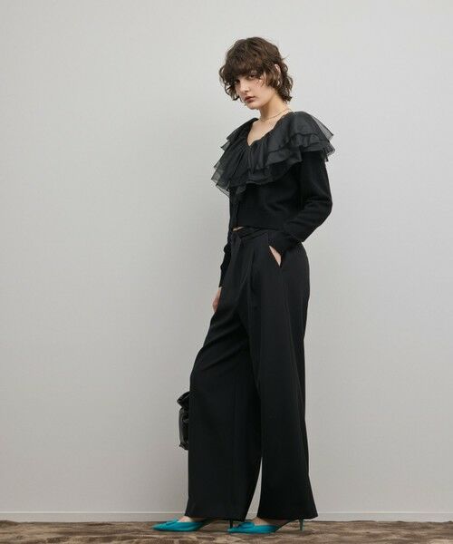 GRACE CONTINENTAL / グレースコンチネンタル カーディガン・ボレロ | フリルニットカーディガン | 詳細10