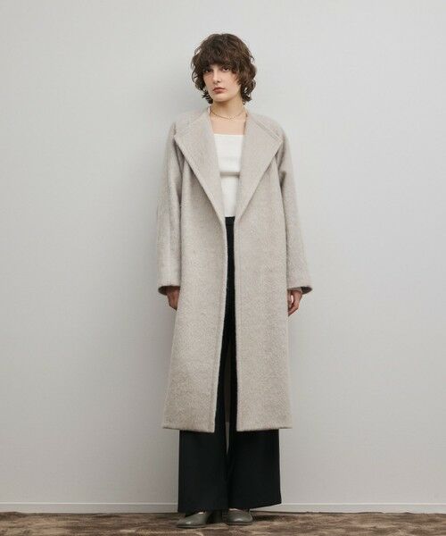 GRACE CONTINENTAL / グレースコンチネンタル その他アウター | シャギードルマンコート | 詳細1