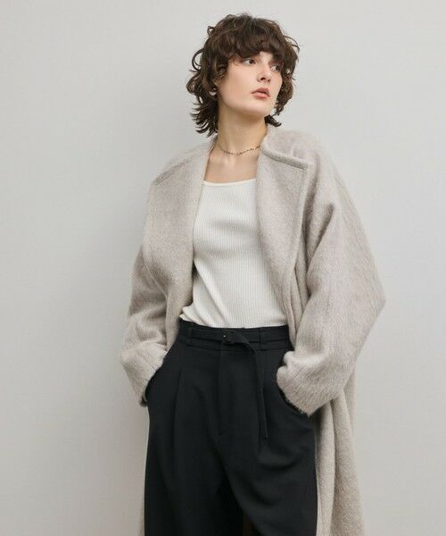 GRACE CONTINENTAL / グレースコンチネンタル その他アウター | シャギードルマンコート | 詳細5