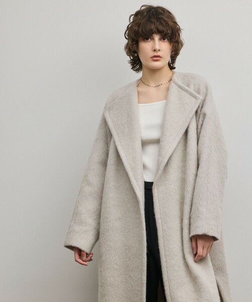 GRACE CONTINENTAL / グレースコンチネンタル その他アウター | シャギードルマンコート | 詳細6