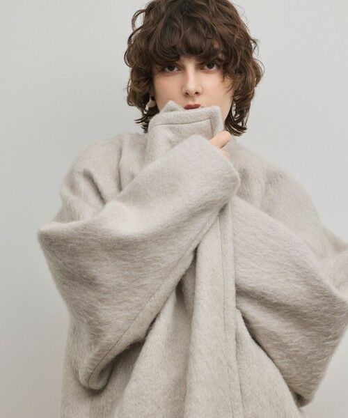 GRACE CONTINENTAL / グレースコンチネンタル その他アウター | シャギードルマンコート | 詳細8