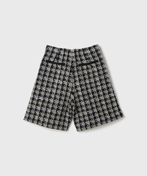GRACE CONTINENTAL / グレースコンチネンタル その他パンツ | シャイニーツイードハーフパンツ | 詳細9