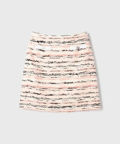 GRACE CONTINENTAL / グレースコンチネンタル ミニ・ひざ丈スカート | ミックスヤーンツイードスカート | 詳細5