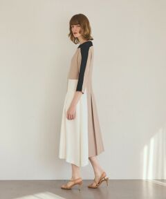 GRACE CONTINENTAL / グレースコンチネンタル ロング・マキシ丈ワンピース | カラーブロックドレス