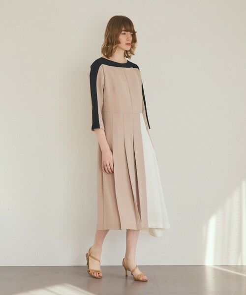 GRACE CONTINENTAL / グレースコンチネンタル ロング・マキシ丈ワンピース | カラーブロックドレス | 詳細2