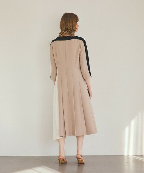 GRACE CONTINENTAL / グレースコンチネンタル ロング・マキシ丈ワンピース | カラーブロックドレス | 詳細3