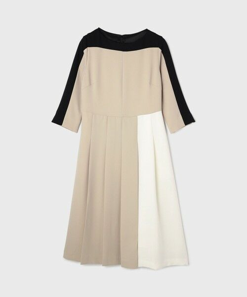 GRACE CONTINENTAL / グレースコンチネンタル ロング・マキシ丈ワンピース | カラーブロックドレス | 詳細4
