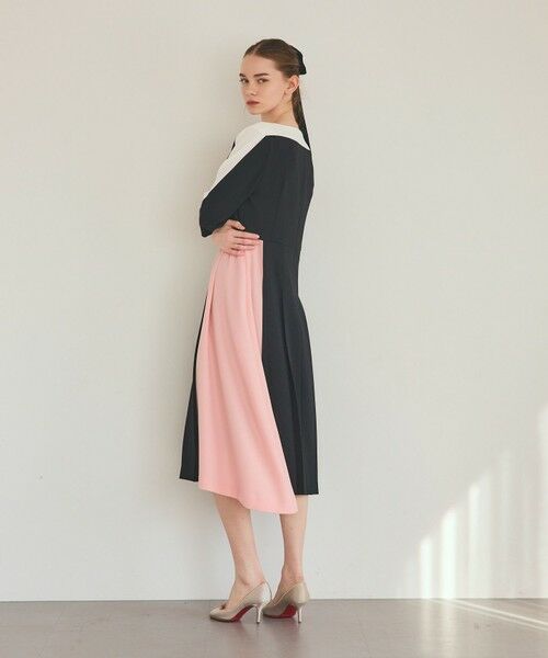 GRACE CONTINENTAL / グレースコンチネンタル ロング・マキシ丈ワンピース | カラーブロックドレス | 詳細9