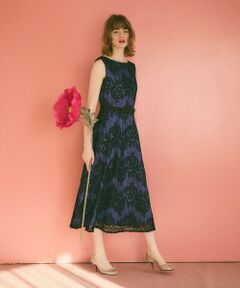 GRACE CONTINENTAL / グレースコンチネンタル ドレス | レースボーダードレス