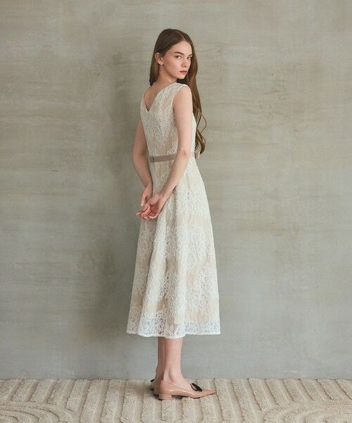 GRACE CONTINENTAL / グレースコンチネンタル ドレス | レースボーダードレス | 詳細3