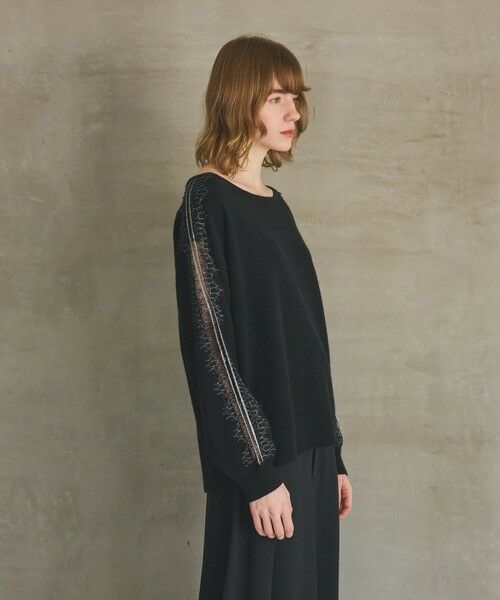 GRACE CONTINENTAL / グレースコンチネンタル ニット・セーター | レーススリーブトップ | 詳細16