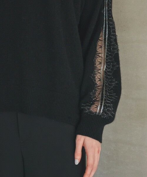 GRACE CONTINENTAL / グレースコンチネンタル ニット・セーター | レーススリーブトップ | 詳細17