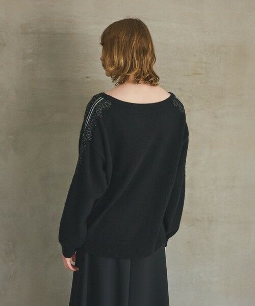 GRACE CONTINENTAL / グレースコンチネンタル ニット・セーター | レーススリーブトップ | 詳細18