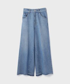 GRACE CONTINENTAL / グレースコンチネンタル デニムパンツ | ハイウエストバギ−デニム