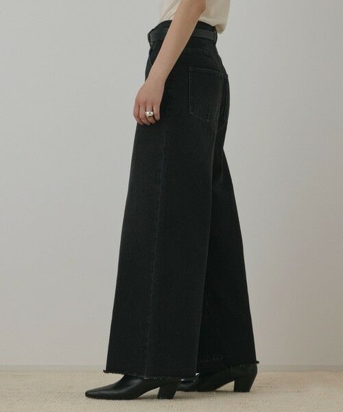 GRACE CONTINENTAL / グレースコンチネンタル デニムパンツ | ハイウエストバギ−デニム | 詳細5