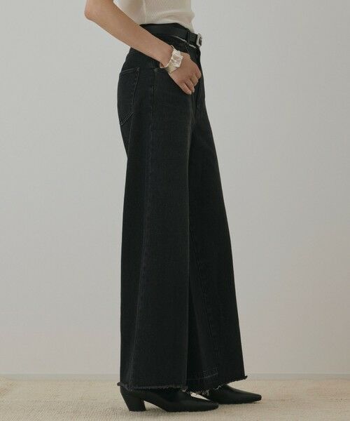 GRACE CONTINENTAL / グレースコンチネンタル デニムパンツ | ハイウエストバギ−デニム | 詳細7