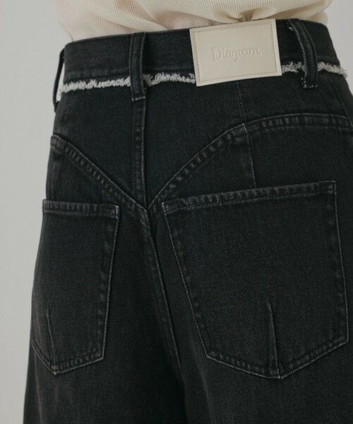 GRACE CONTINENTAL / グレースコンチネンタル デニムパンツ | ハイウエストバギ−デニム | 詳細9