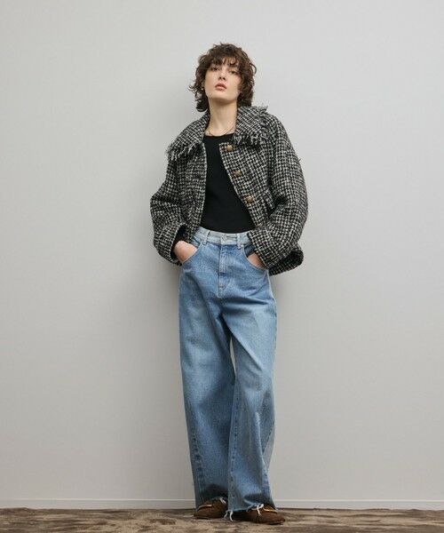 GRACE CONTINENTAL / グレースコンチネンタル その他アウター | パディングツイードジャケット | 詳細18