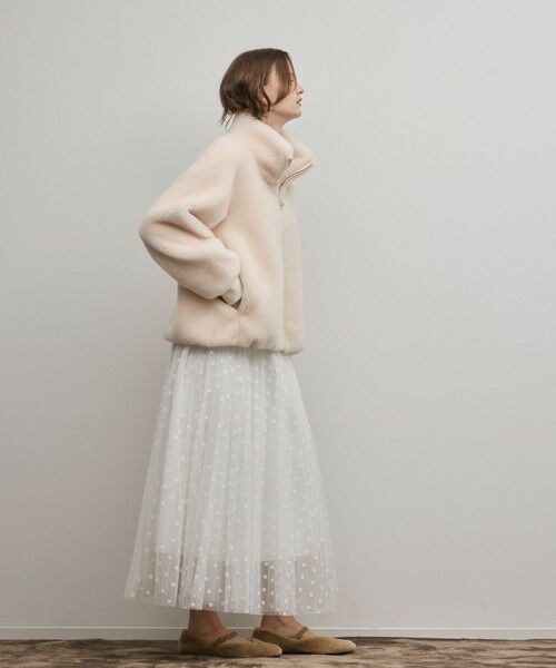 GRACE CONTINENTAL / グレースコンチネンタル その他アウター | ウールボアスタンドカラージャケット | 詳細5