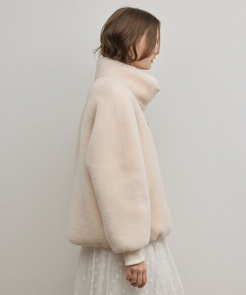 GRACE CONTINENTAL / グレースコンチネンタル その他アウター | ウールボアスタンドカラージャケット | 詳細8