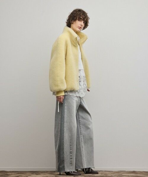 GRACE CONTINENTAL / グレースコンチネンタル その他アウター | ウールボアスタンドカラージャケット | 詳細11