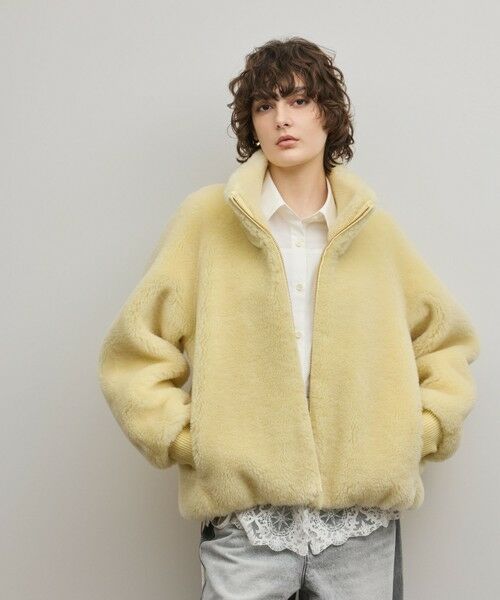 GRACE CONTINENTAL / グレースコンチネンタル その他アウター | ウールボアスタンドカラージャケット | 詳細16