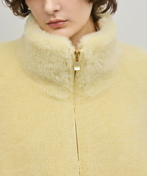 GRACE CONTINENTAL / グレースコンチネンタル その他アウター | ウールボアスタンドカラージャケット | 詳細17