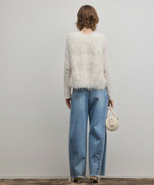 GRACE CONTINENTAL / グレースコンチネンタル デニムパンツ | サイドラインデニムパンツ | 詳細3