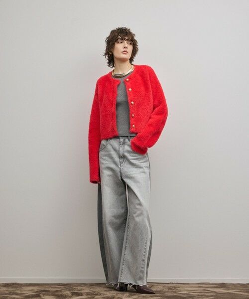 GRACE CONTINENTAL / グレースコンチネンタル デニムパンツ | サイドラインデニムパンツ | 詳細6