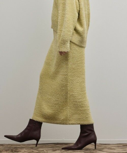 GRACE CONTINENTAL / グレースコンチネンタル ロング・マキシ丈スカート | ラメフェザーニットスカート | 詳細5