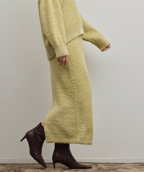 GRACE CONTINENTAL / グレースコンチネンタル ロング・マキシ丈スカート | ラメフェザーニットスカート | 詳細7