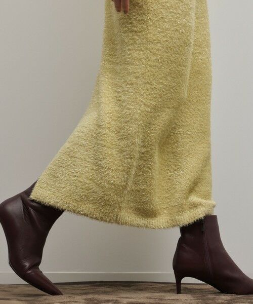 GRACE CONTINENTAL / グレースコンチネンタル ロング・マキシ丈スカート | ラメフェザーニットスカート | 詳細8