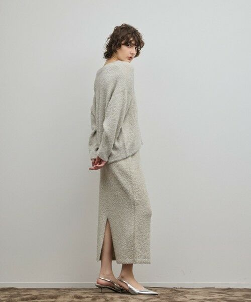 GRACE CONTINENTAL / グレースコンチネンタル ロング・マキシ丈スカート | ラメフェザーニットスカート | 詳細11