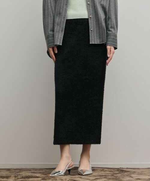 GRACE CONTINENTAL / グレースコンチネンタル ロング・マキシ丈スカート | ラメフェザーニットスカート | 詳細18