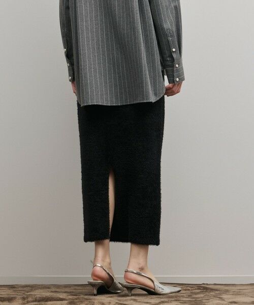 GRACE CONTINENTAL / グレースコンチネンタル ロング・マキシ丈スカート | ラメフェザーニットスカート | 詳細20