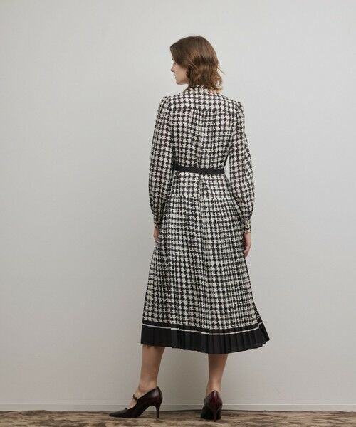 GRACE CONTINENTAL / グレースコンチネンタル ロング・マキシ丈ワンピース | バイカラーチェックプリントワンピース | 詳細22