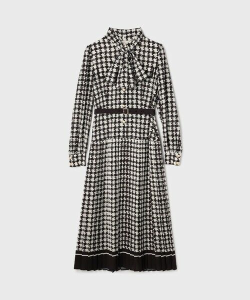 GRACE CONTINENTAL / グレースコンチネンタル ロング・マキシ丈ワンピース | バイカラーチェックプリントワンピース | 詳細28