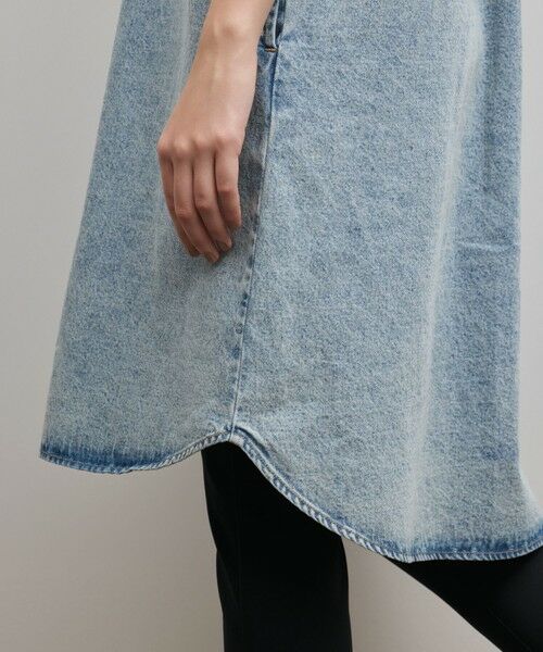 GRACE CONTINENTAL / グレースコンチネンタル ロング・マキシ丈ワンピース | ニットスリーブデニムワンピース | 詳細7