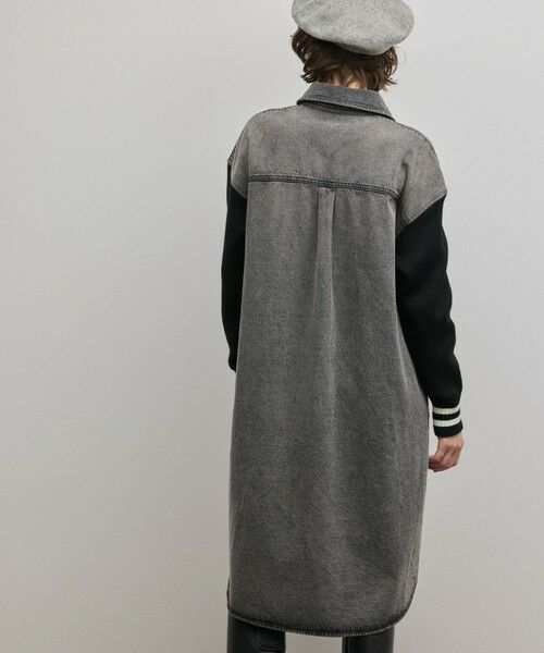 GRACE CONTINENTAL / グレースコンチネンタル ロング・マキシ丈ワンピース | ニットスリーブデニムワンピース | 詳細22