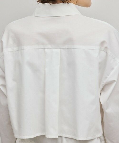GRACE CONTINENTAL / グレースコンチネンタル シャツ・ブラウス | レースティアードシャツ | 詳細11