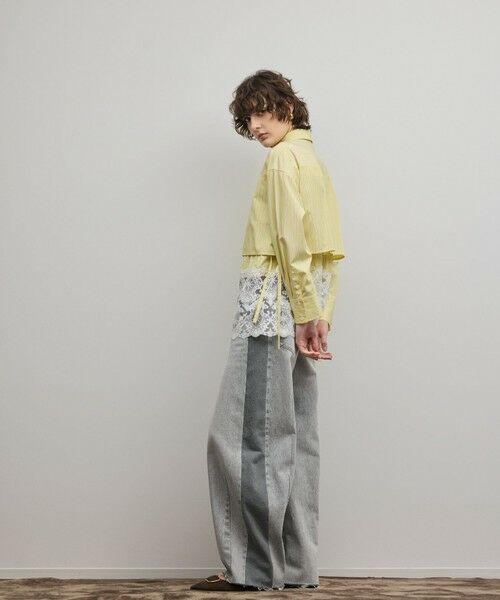 GRACE CONTINENTAL / グレースコンチネンタル シャツ・ブラウス | レースティアードシャツ | 詳細15