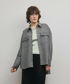 GRACE CONTINENTAL / グレースコンチネンタル シャツ・ブラウス | ジャージビッグシャツ