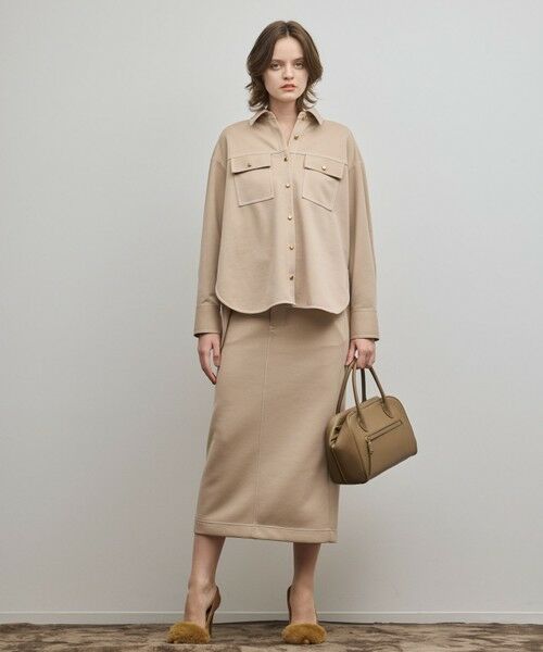 GRACE CONTINENTAL / グレースコンチネンタル シャツ・ブラウス | ジャージビッグシャツ | 詳細4