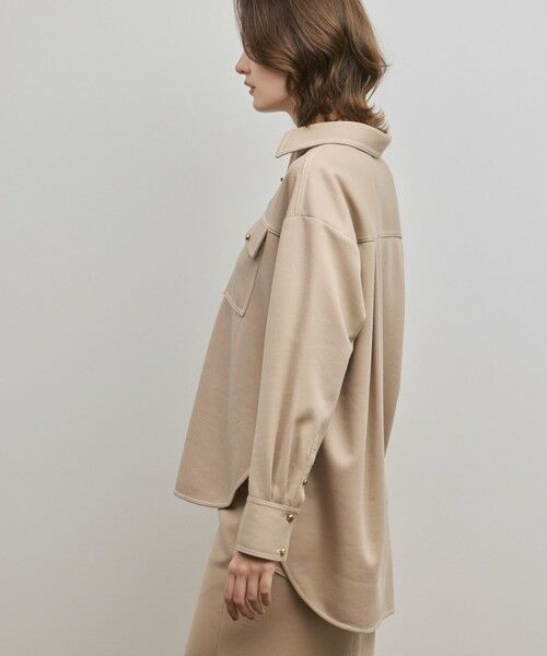 GRACE CONTINENTAL / グレースコンチネンタル シャツ・ブラウス | ジャージビッグシャツ | 詳細5