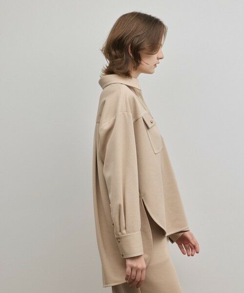 GRACE CONTINENTAL / グレースコンチネンタル シャツ・ブラウス | ジャージビッグシャツ | 詳細7